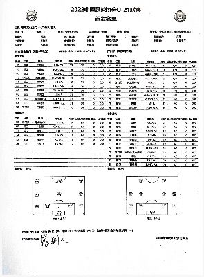 【U21】河南嵩山龙门VS广州队